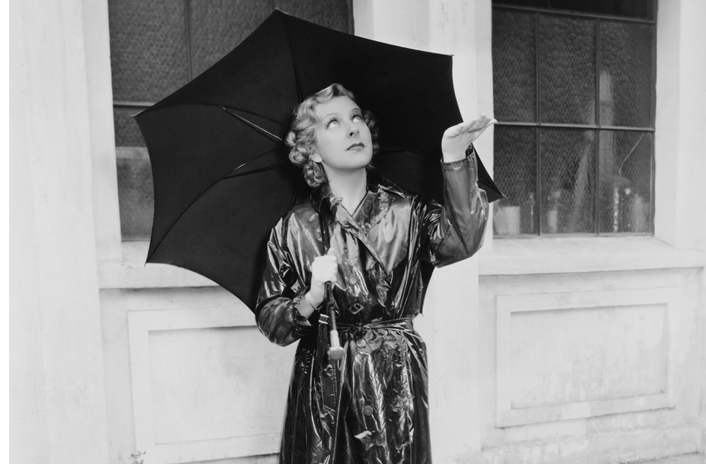 Woman with Umbrella