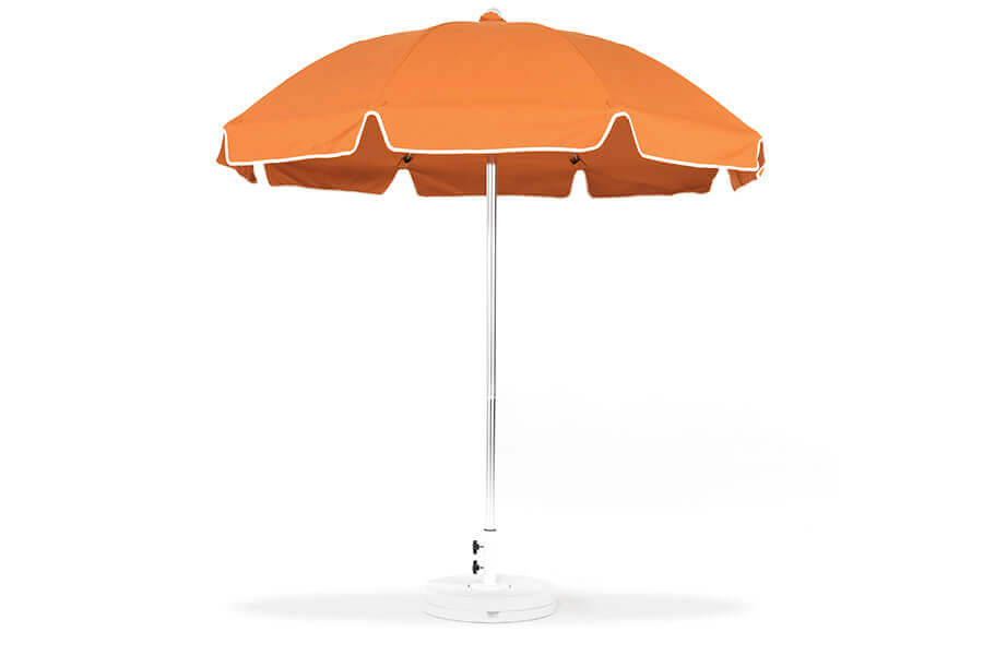 Frankford Catalina Fiberglass Patio Umbrella in orange
