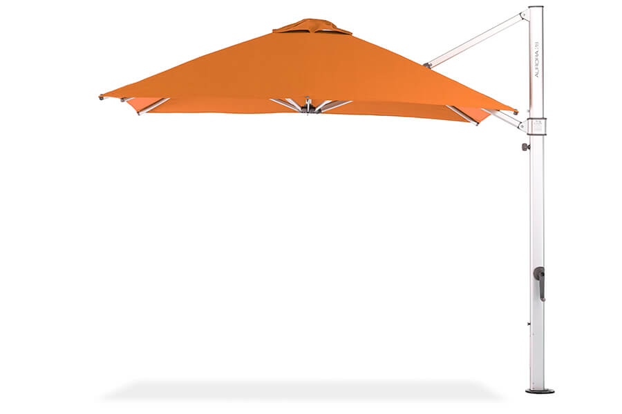 Frankford Aurora Cantilever Umbrella in orange
