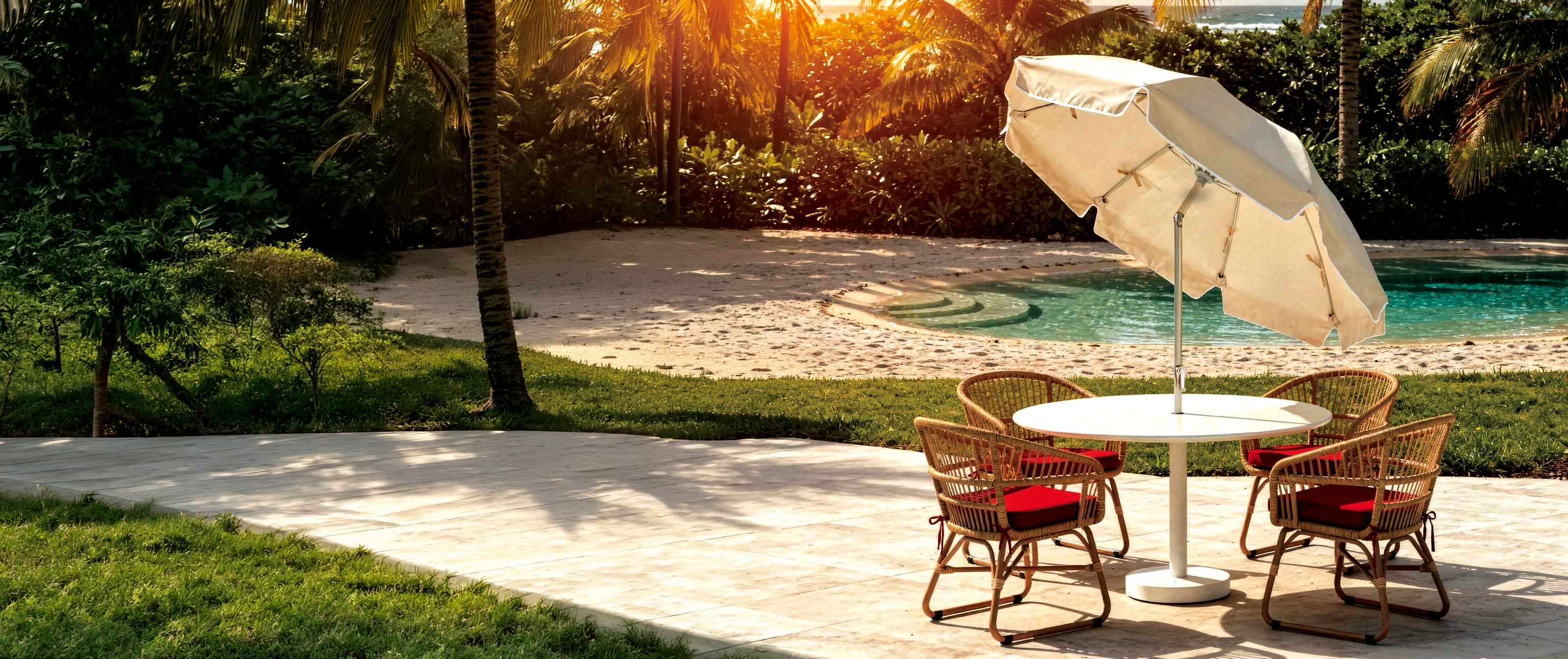 choosing patio umbrella color Light vs. Dark Patio Umbrellas: Color & Shade Guide