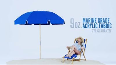 Avalon Fiberglass Beach Umbrella